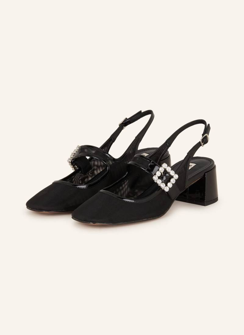 Bibi Lou Slingpumps Mit Schmucksteinen schwarz von BIBI LOU