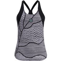 BIDI BADU Damen Tennis Tanktop Protected Leafs schwarz | S BIDI BADU Damen Tennis Tanktop Protected Leafs schwarz | S von BIDI BADU