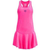 BIDI BADU Damen Tenniskleid Crewneck pink | L von BIDI BADU