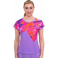 BIDI BADU Damen Tennisshirt Spike lila | L von BIDI BADU