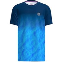 BIDI BADU Herren Tennisshirt Beach Spirit dunkelblau | L von BIDI BADU