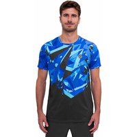 BIDI BADU Herren Tennisshirt Spike blau | L von BIDI BADU