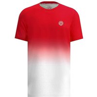 BIDI BADU Kinder Tennisshirt Crew Gradiant JR rot | 164 von BIDI BADU