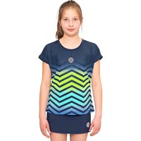 BIDI BADU Mädchen Tennisshirt Colortwist Capsleeve JR. dunkelblau | 128 BIDI BADU Mädchen Tennisshirt Colortwist Capsleeve JR. dunkelblau | 128 von BIDI BADU