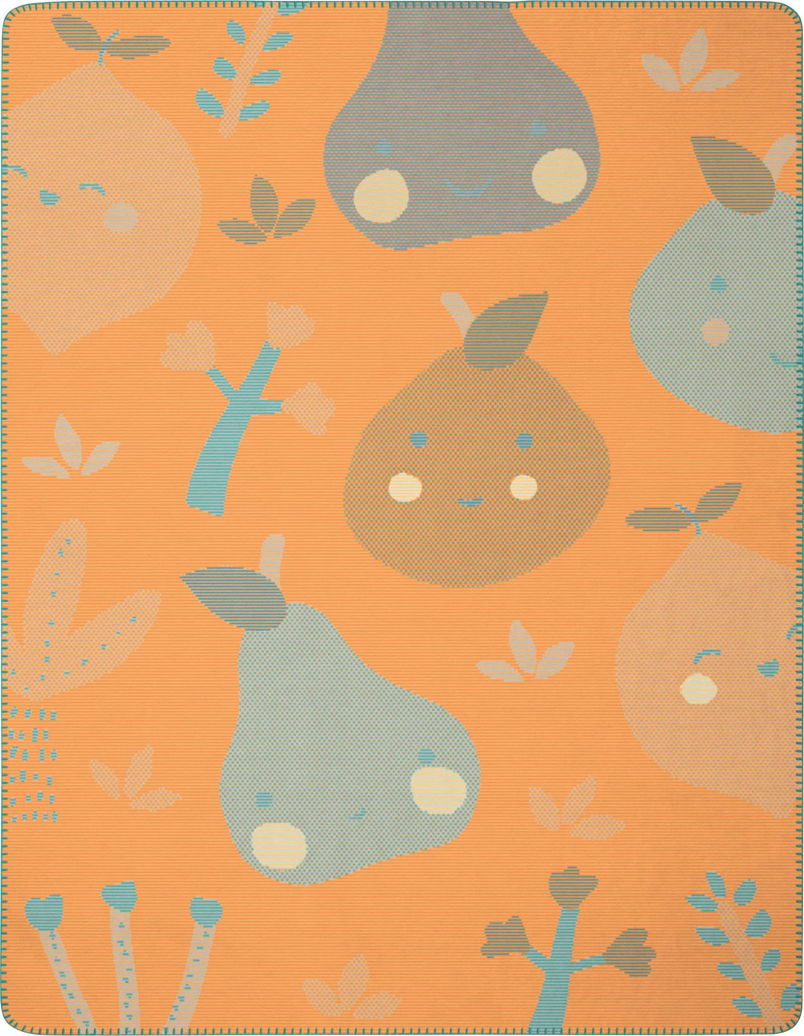 Biederlack Babydecke »Little Fruits«, mit lustigen Früchten, Kuscheldecke Biederlack Babydecke »Little Fruits«, mit lustigen Früchten, Kuscheldecke von Biederlack