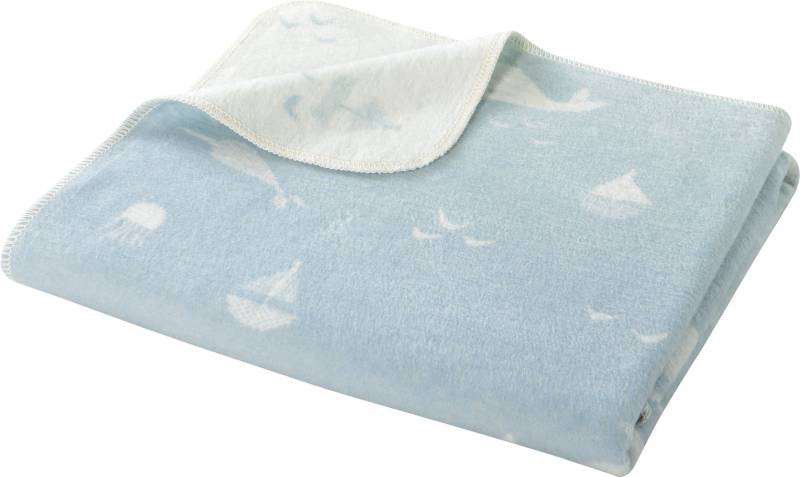 Biederlack Babydecke »Ocean«, im kindlich maritimen Design, Kuscheldecke von Biederlack