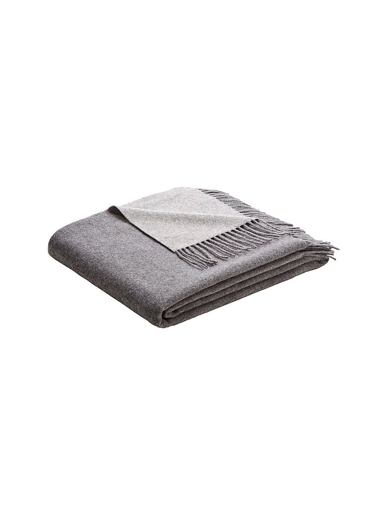 BIEDERLACK Kaschmir Wohndecke - Plaid 130x170cm grau BIEDERLACK Kaschmir Wohndecke - Plaid 130x170cm grau von BIEDERLACK