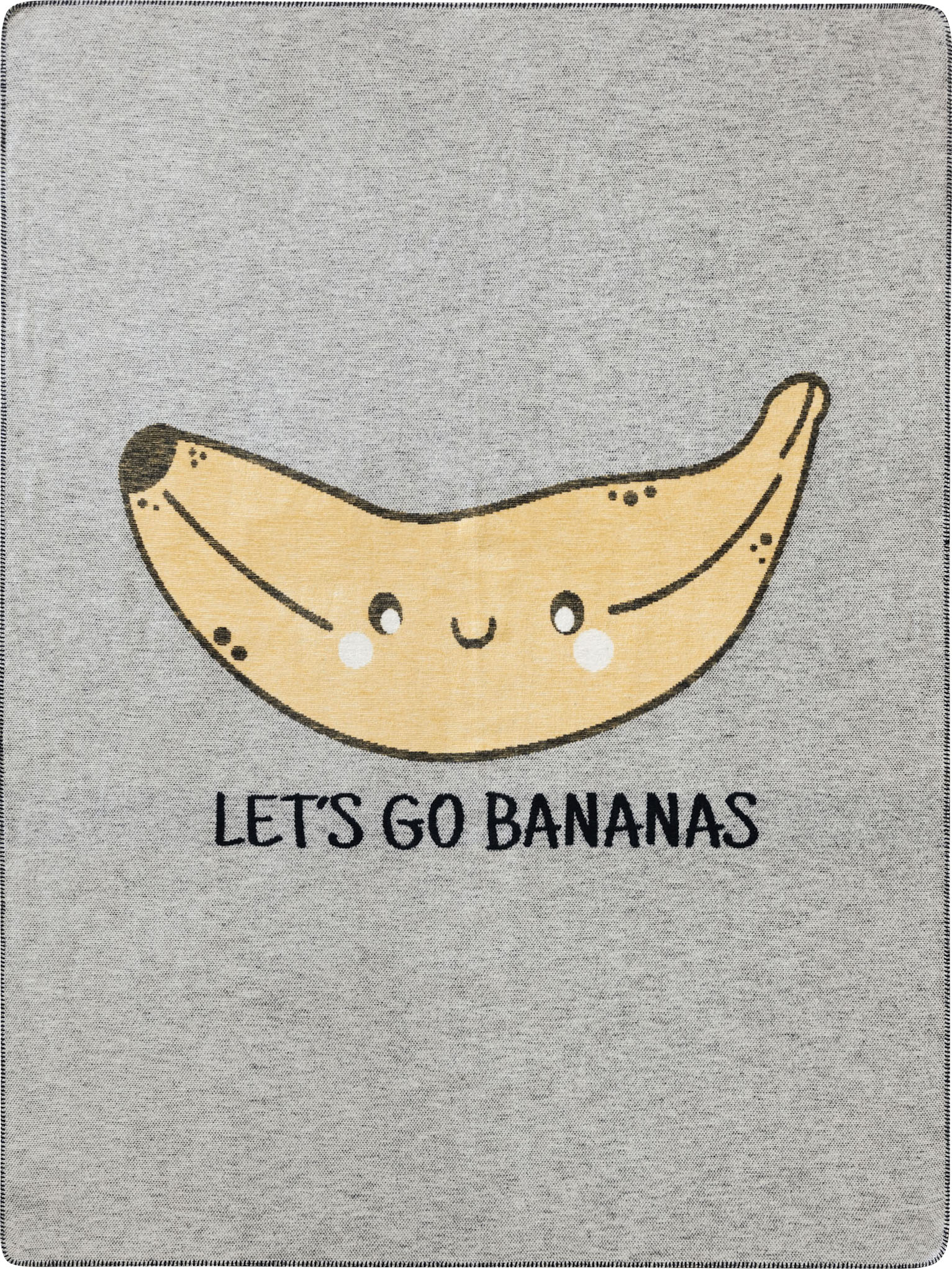 Biederlack Kinderdecke »Banana«, mit jugendlichem Spruch und Motiv, Kuscheldecke Biederlack Kinderdecke »Banana«, mit jugendlichem Spruch und Motiv, Kuscheldecke von Biederlack