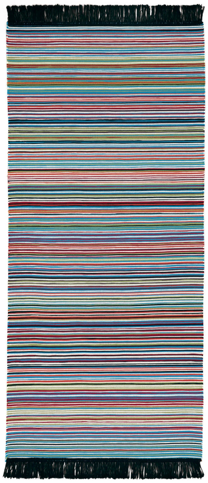 Biederlack Läufer »Stripe«, rechteckig, 5 mm Höhe, Teppich-Läufer, modernes Streifen Design, mit Fransen, waschbar Biederlack Läufer »Stripe«, rechteckig, 5 mm Höhe, Teppich-Läufer, modernes Streifen Design, mit Fransen, waschbar von Biederlack