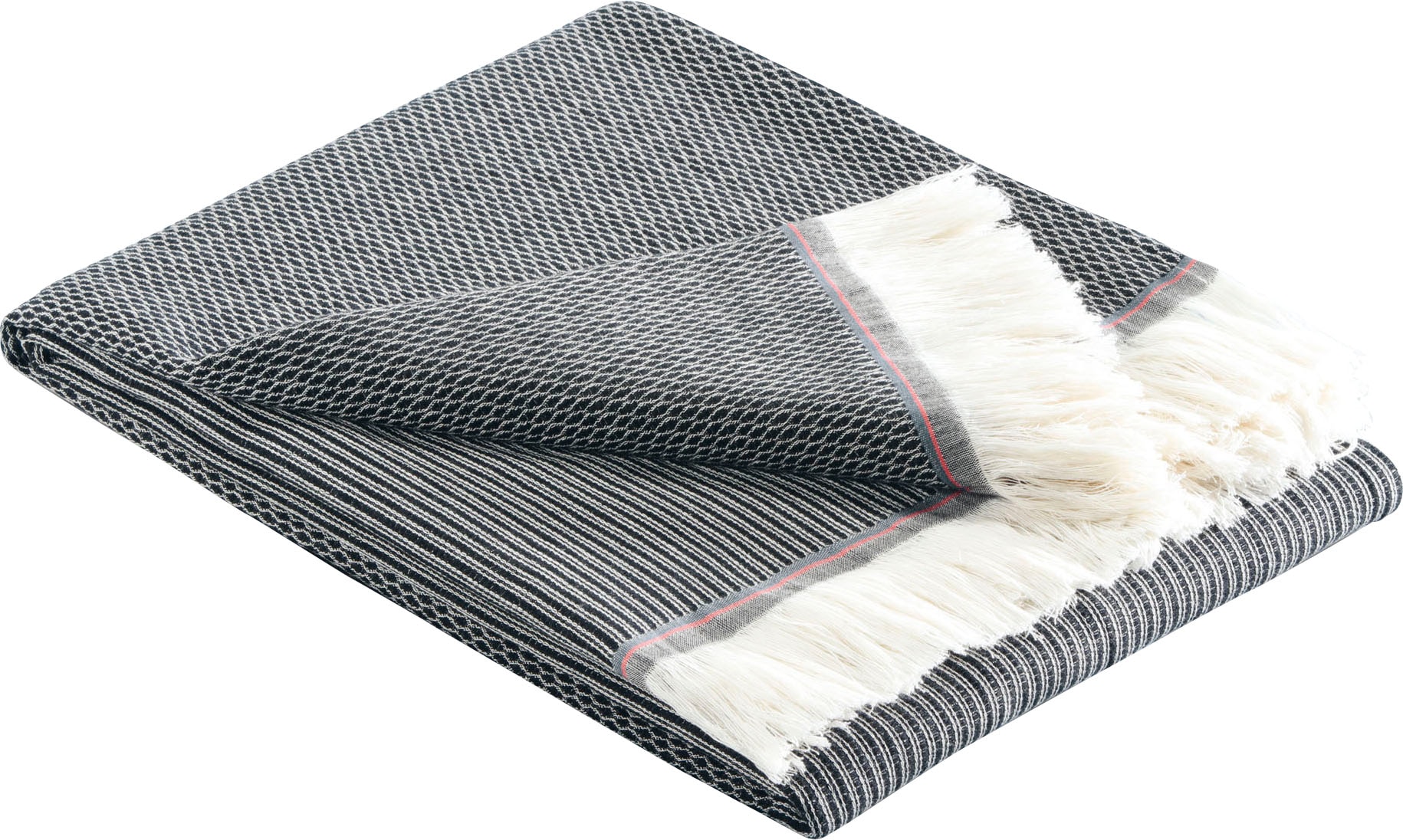 Biederlack Plaid »Lines«, hochwertige Franse, Kuscheldecke von Biederlack