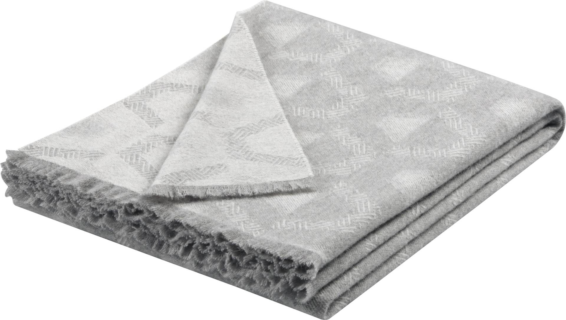 Biederlack Plaid »Shadow«, mit modernem Jacquard-Design, Kuscheldecke von Biederlack