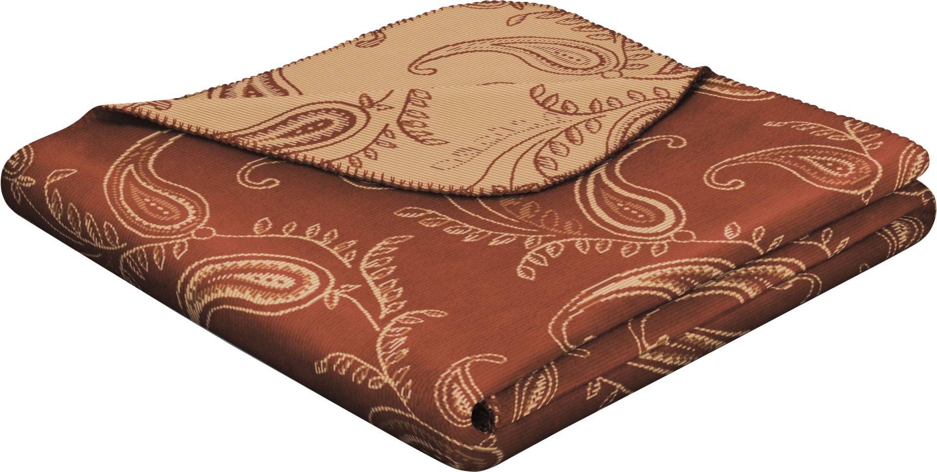 Biederlack Wohndecke »Indian Summer«, mit verspieltem Paisley, Kuscheldecke Biederlack Wohndecke »Indian Summer«, mit verspieltem Paisley, Kuscheldecke von Biederlack