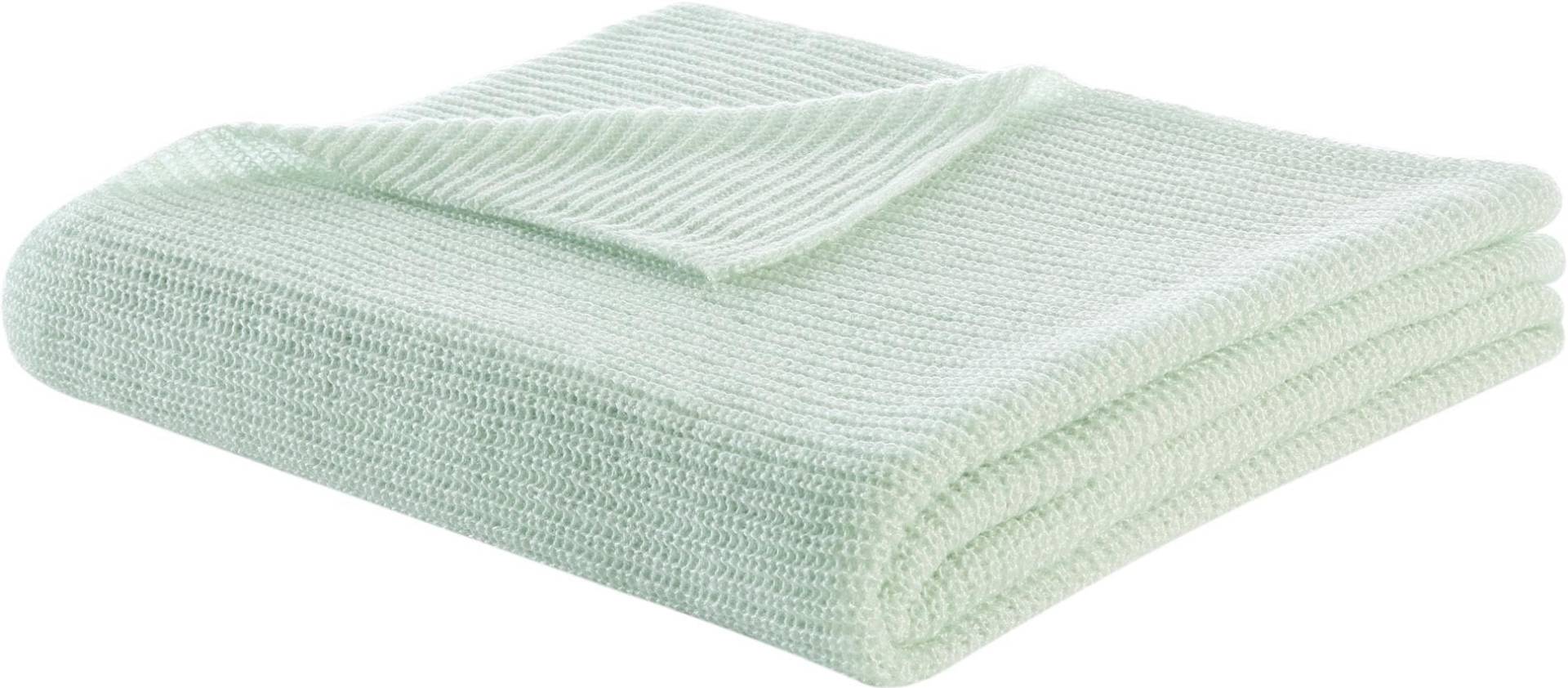 Biederlack Wohndecke »Mesh Knit«, Kuscheldecke von Biederlack