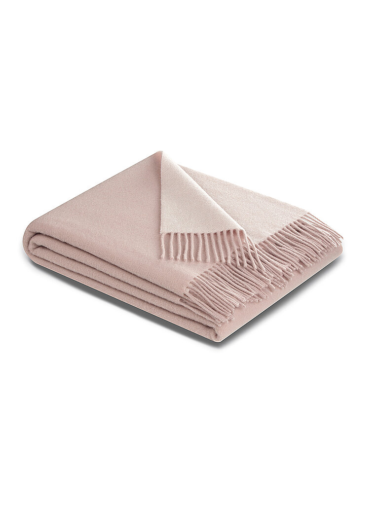 BIEDERLACK Wohndecke Plaid CASHMERE 130x170cm Rose / Ecru rosa BIEDERLACK Wohndecke Plaid CASHMERE 130x170cm Rose / Ecru rosa von BIEDERLACK