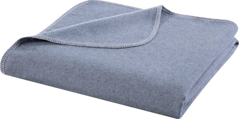 Biederlack Wohndecke »Reused«, aus recycelten Jeans-Artikeln, Kuscheldecke von Biederlack