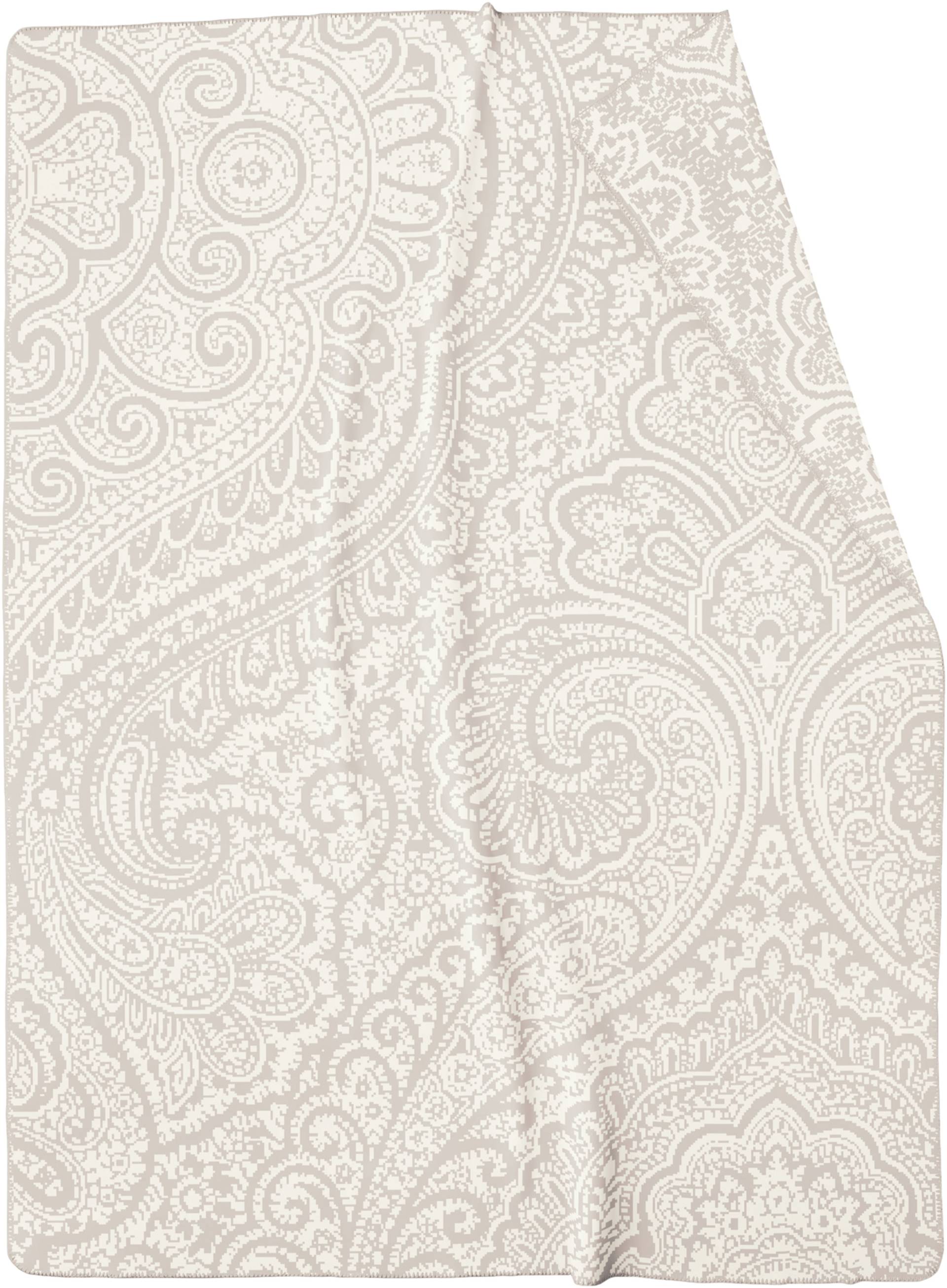 Biederlack Wohndecke »Swinging Paisley«, mit zeitlosem Paisleymuster, Kuscheldecke von BIEDERLACK