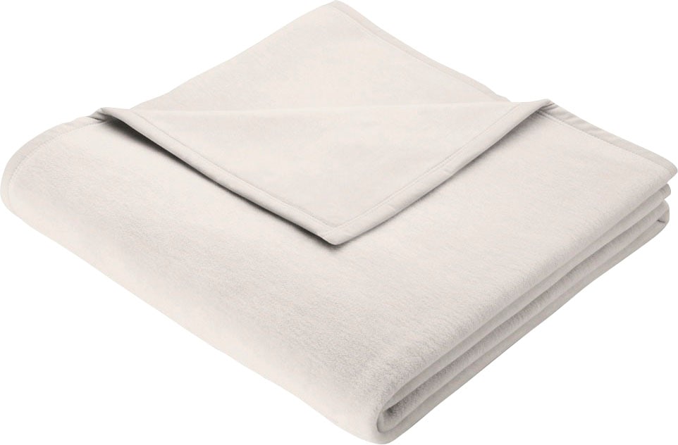 Biederlack Wohndecke »Wohndecke Cotton Home«, im Uni Design, Kuscheldecke von Biederlack