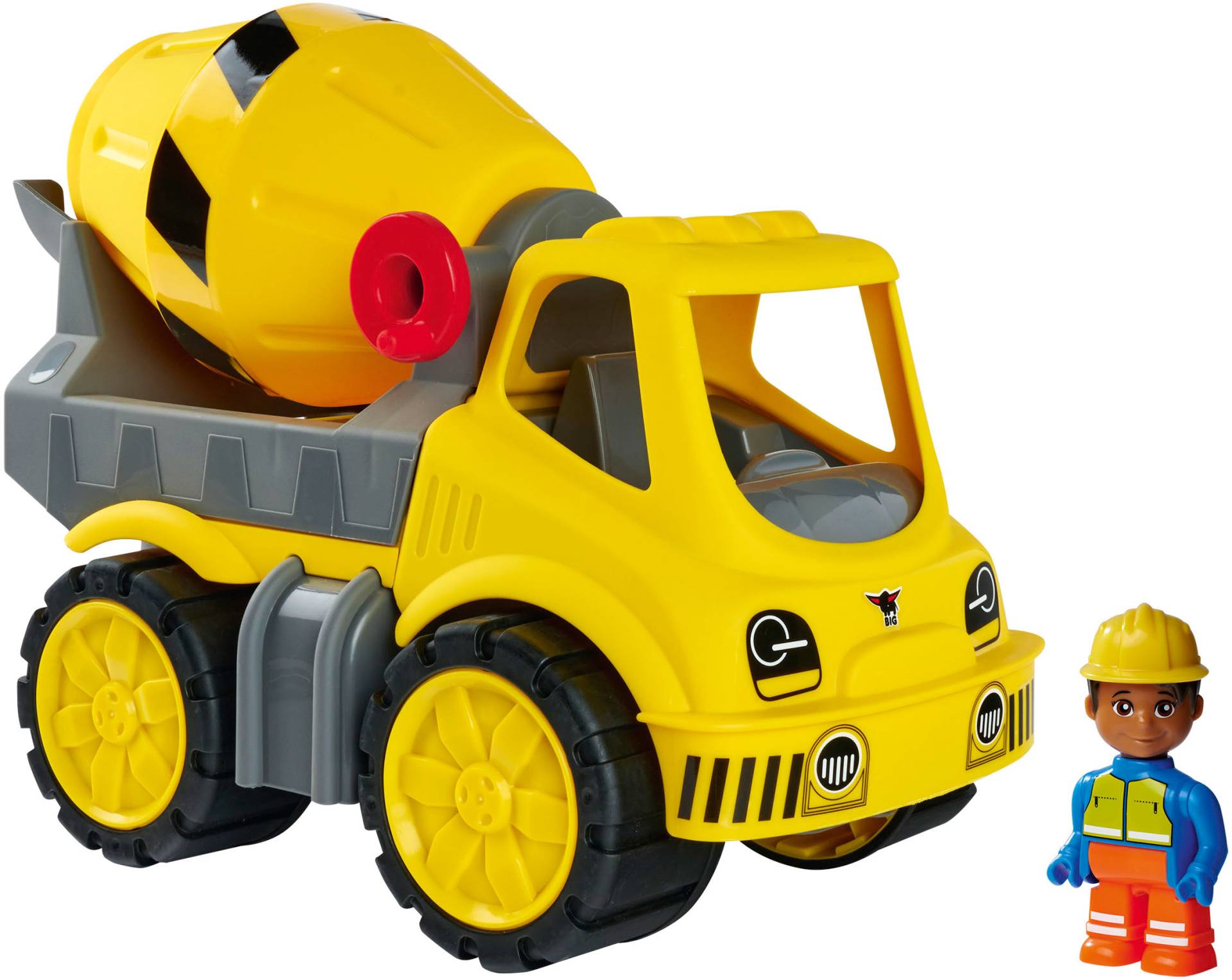 BIG Spielzeug-Betonmischer »Power-Worker Zementmischer+ Figur«, Made in Germany BIG Spielzeug-Betonmischer »Power-Worker Zementmischer+ Figur«, Made in Germany von BIG