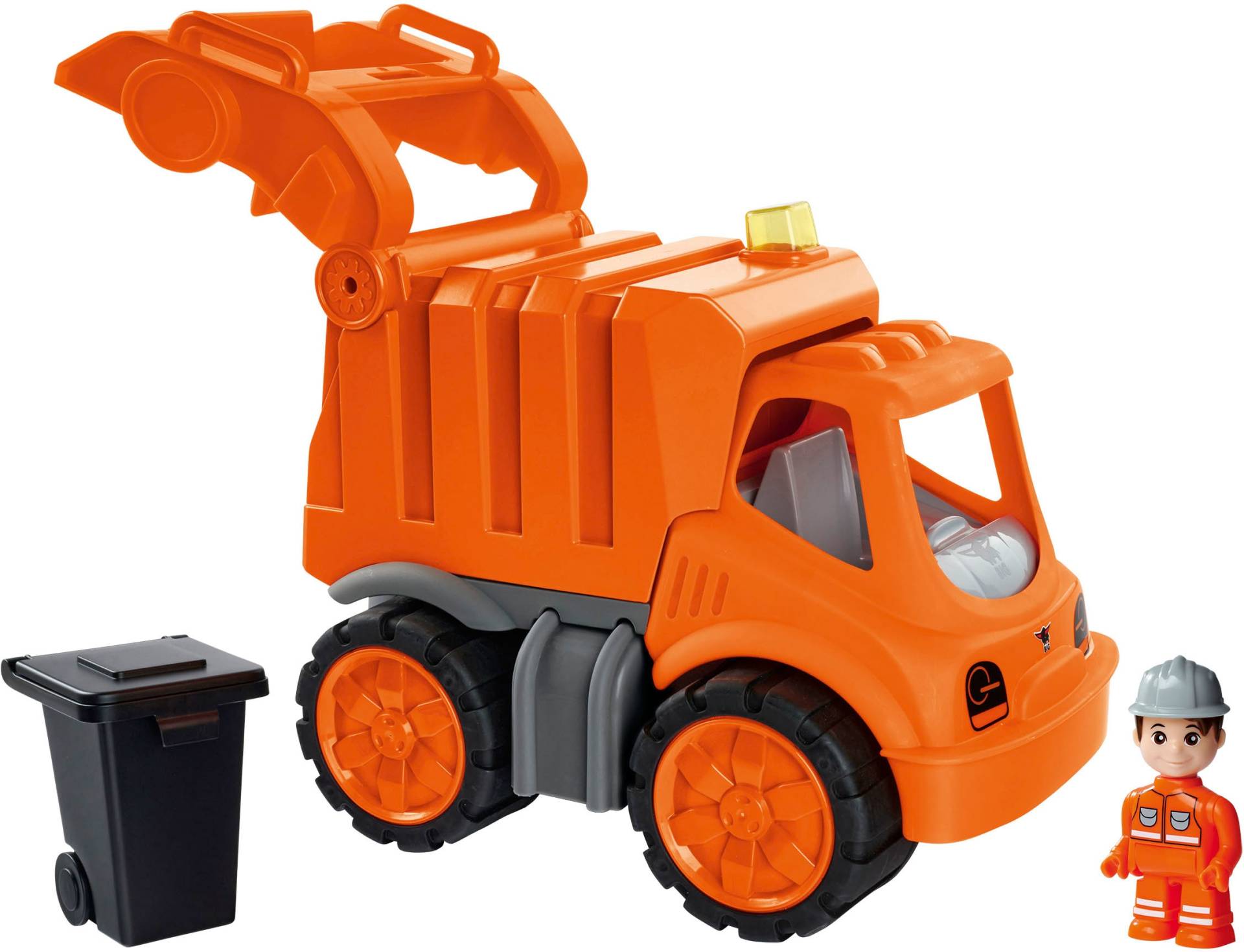 BIG Spielzeug-Müllwagen »Power-Worker Müllwagen + Figur«, Made in Germany BIG Spielzeug-Müllwagen »Power-Worker Müllwagen + Figur«, Made in Germany von BIG