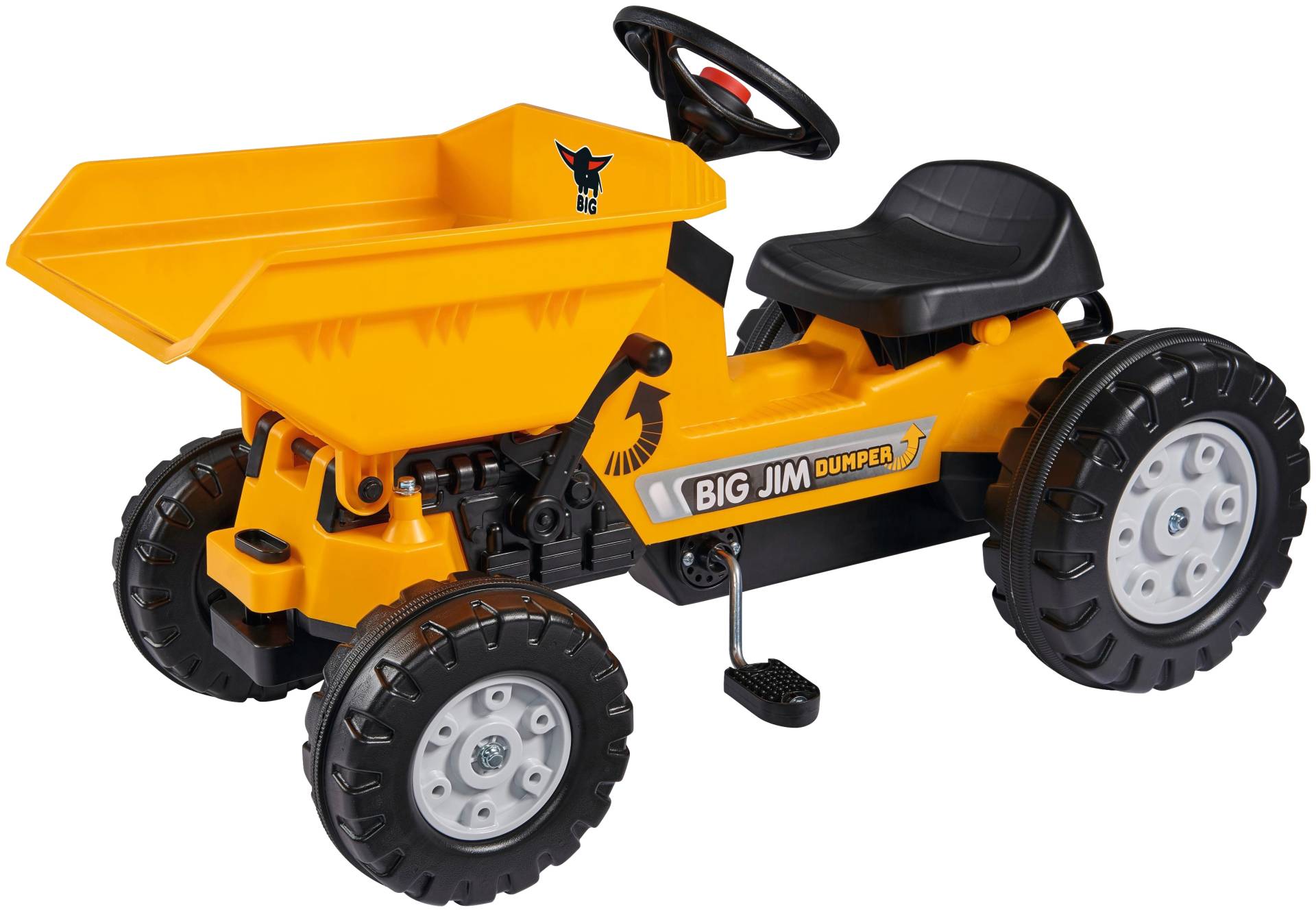 BIG Trettraktor »BIG-Jim-Dumper«, BxTxH: 46x54x94 cm von BIG