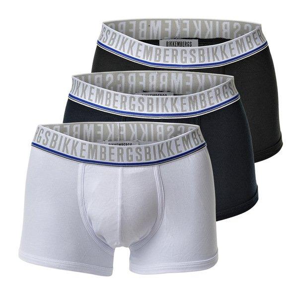 Boxershort 3er Pack Stretch Herren Multicolor S von BIKKEMBERGS