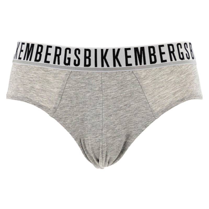 Essential Briefs Bi-pack Herren Grau L von BIKKEMBERGS