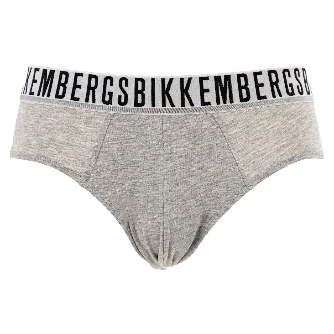 Essential Briefs Bi-pack Herren Grau S von BIKKEMBERGS