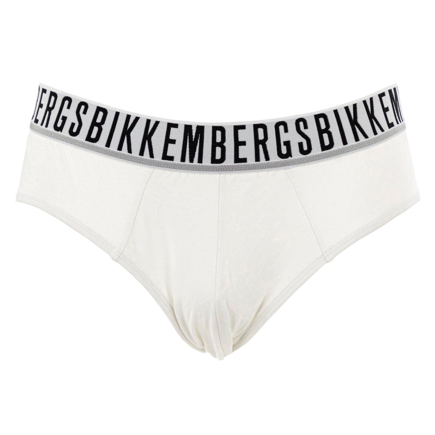 Essential Briefs Bi-pack Herren Weiss Bedruckt S von BIKKEMBERGS