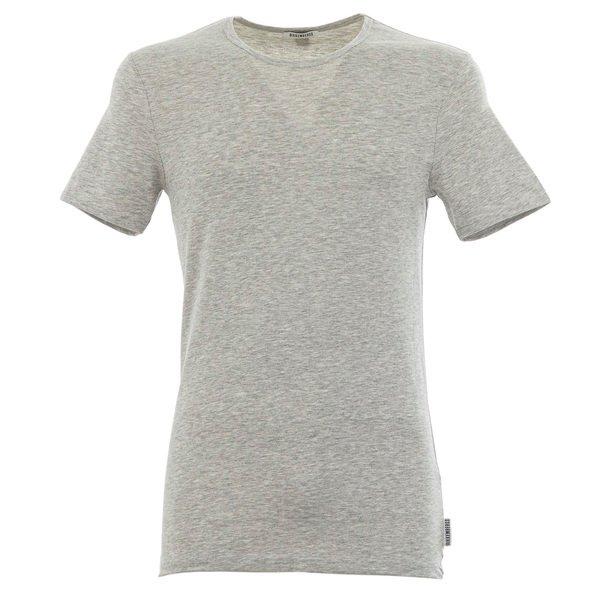 Essential T-shirt(crew Neck) Bi-pack Herren Grau M von BIKKEMBERGS