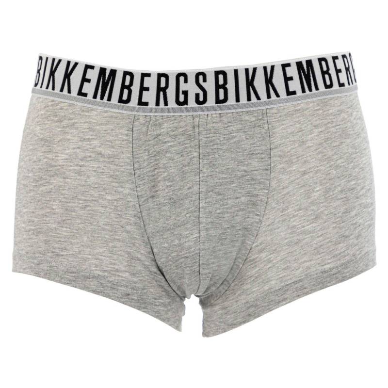 Essential Trunk Bi-pack Herren Grau XL von BIKKEMBERGS