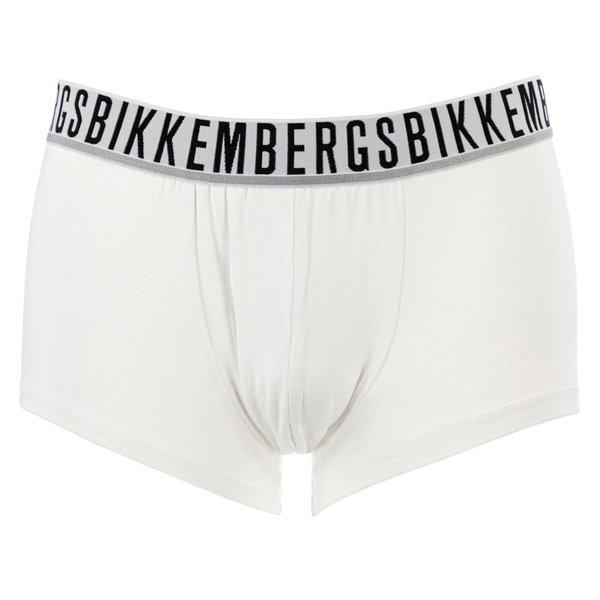 Essential Trunk Bi-pack Herren Weiss Bedruckt M von BIKKEMBERGS