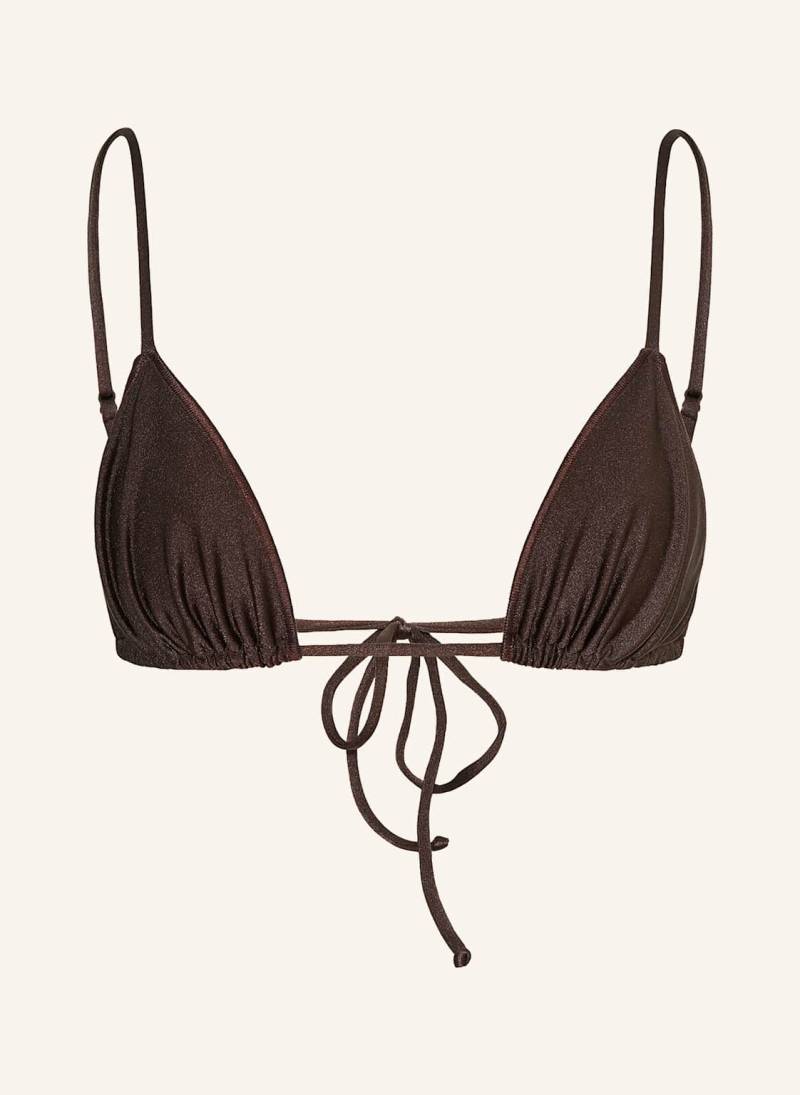 Bilali The Label Triangel-Bikini-Top Maja braun von BILALI The Label