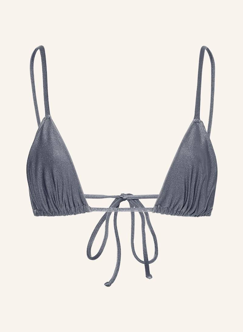 Bilali The Label Triangel-Bikini-Top Maja grau von BILALI The Label
