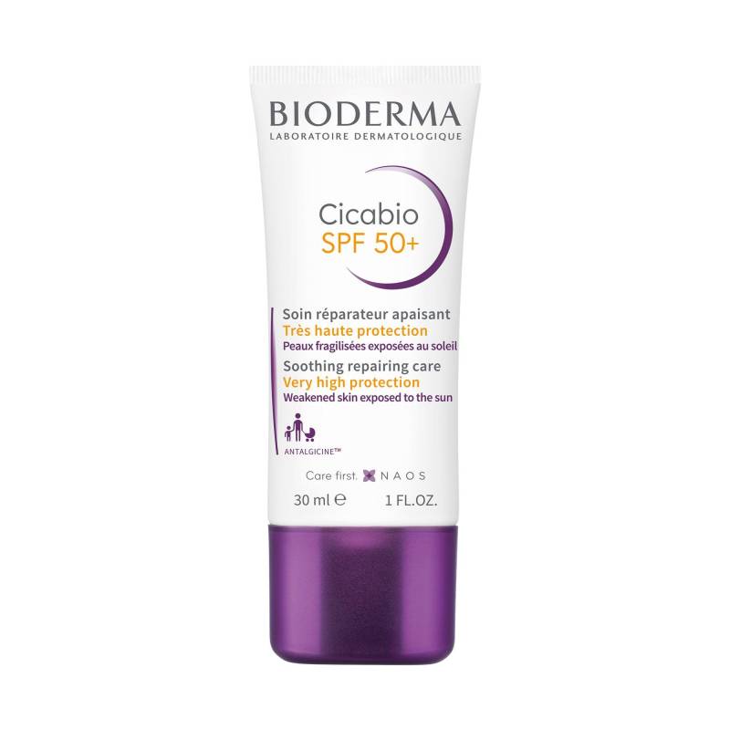 Cicabio Lsf 50+ Beruhigende, Reparierende Creme Damen  30ml von BIODERMA