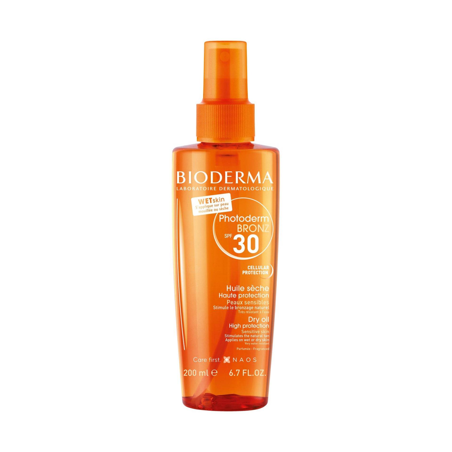 Photoderm Bronz Huile Seche Spf 30, Bräunungsöl Damen  200ml von BIODERMA