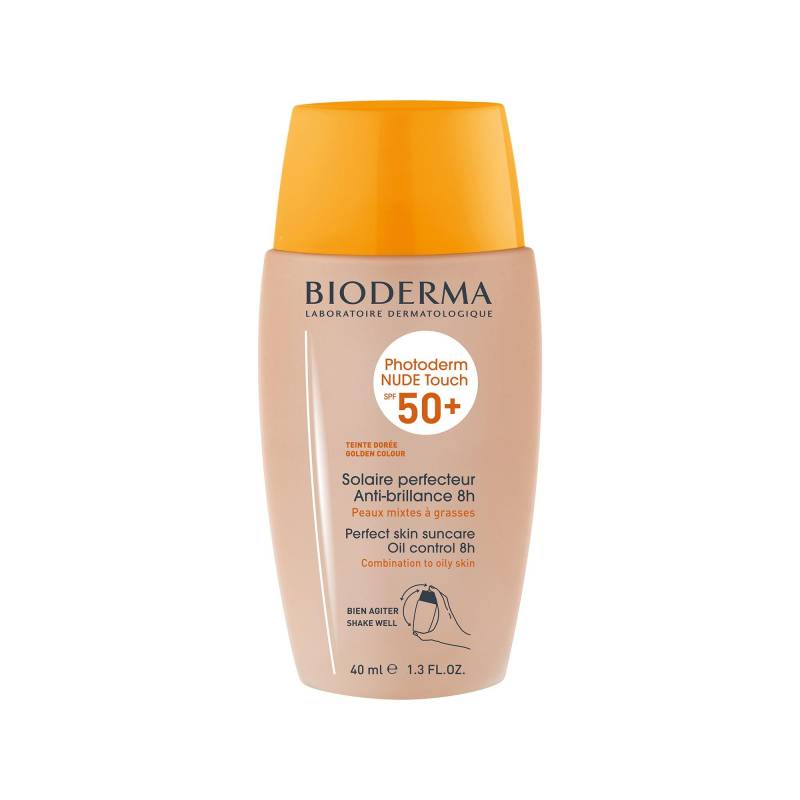 Photoderm Nude Touch Spf 50+ Damen Golden 40ml von BIODERMA