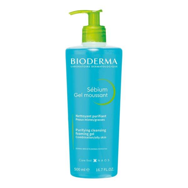 Sébium Gel Moussant Sanft Klärendes Reinigungsgel Für Mischhaut Bis Ölige Haut Damen  500 ml von BIODERMA