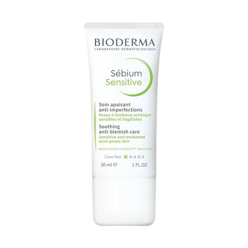 Sébium Sensitive, Beruhigende, Feuchtigkeitsspendende Anti-unreinheiten-creme Für Zu Akne Neigende Haut Damen  30ml von BIODERMA