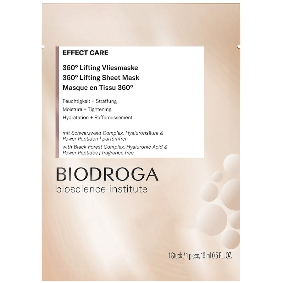 Biodroga  Biodroga Effect Care 360° Vliesmaske feuchtigkeitsmaske 96.0 ml von BIODROGA