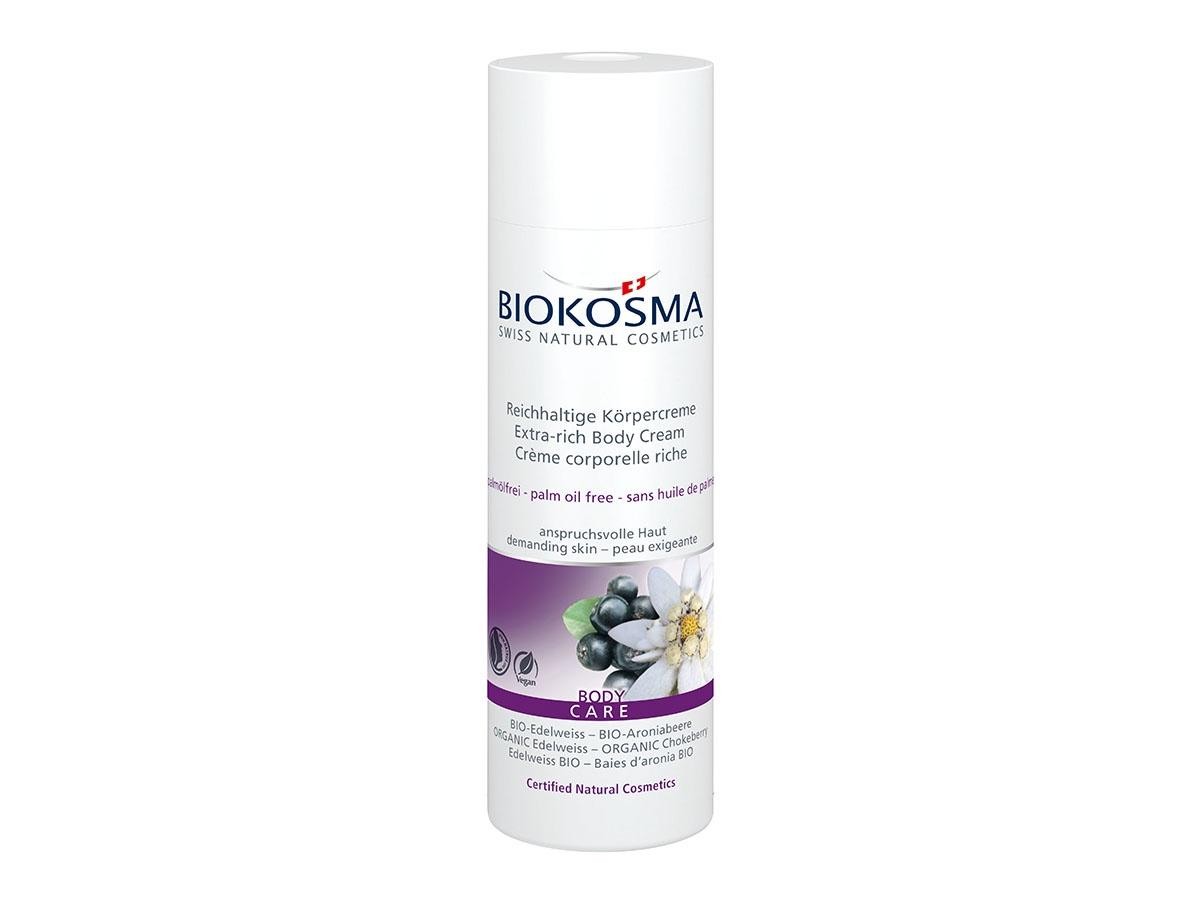 Biokosma - Körpercreme Bio Edelweiss Und Bio Aroniabeeren