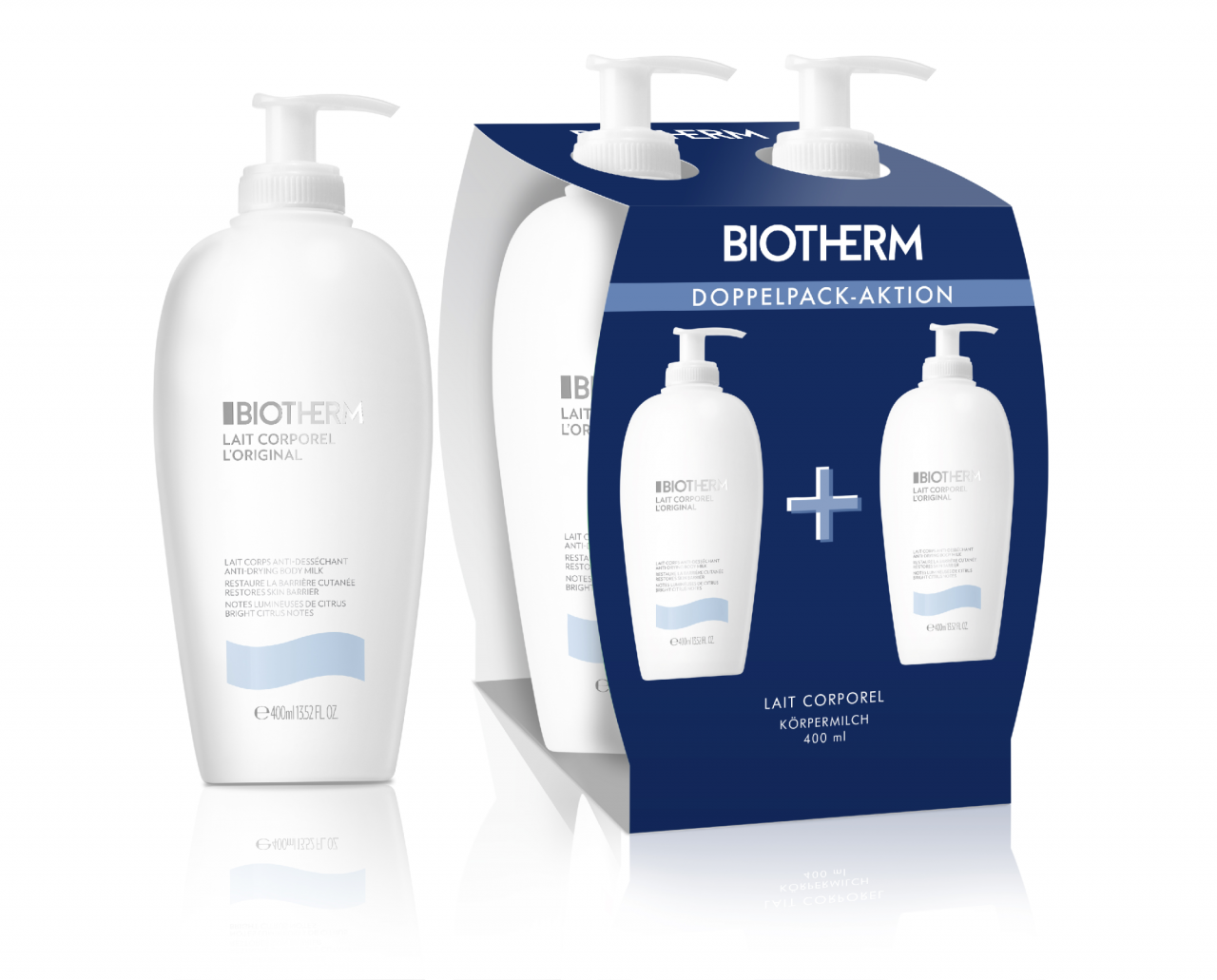 Biotherm Body - Lait Corporel Doppelpack 400ml von BIOTHERM