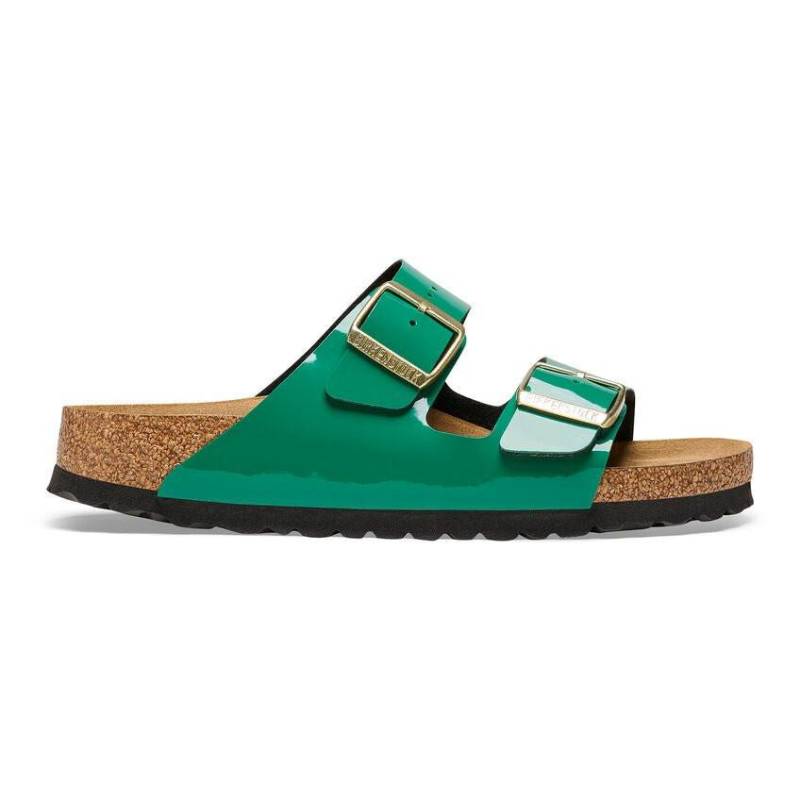 Arizona Bs - Synthetik Sandale Damen Grün 35 von BIRKENSTOCK