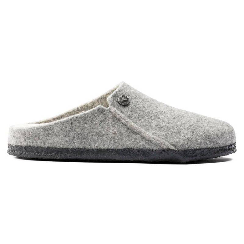 Zermatt Rivet - Synthetik Flip Flop Damen Grau 37 von BIRKENSTOCK