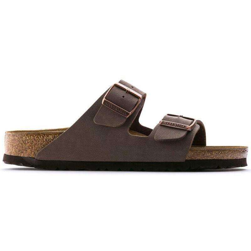 Arizona Bs - Nubuk Sandale Damen Braun 35 von BIRKENSTOCK