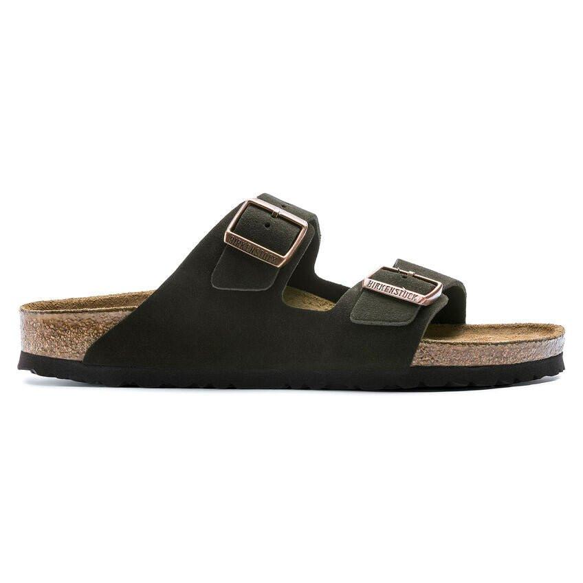 Arizona Bs - Nubuk Sandale Herren Braun 40 von BIRKENSTOCK