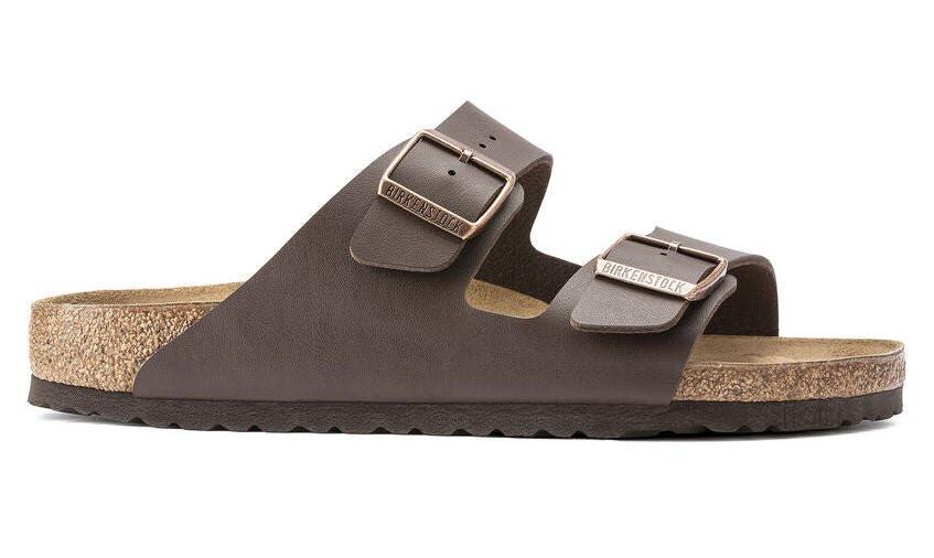 Arizona Bs - Synthetik Sandale Herren Braun 45 von BIRKENSTOCK