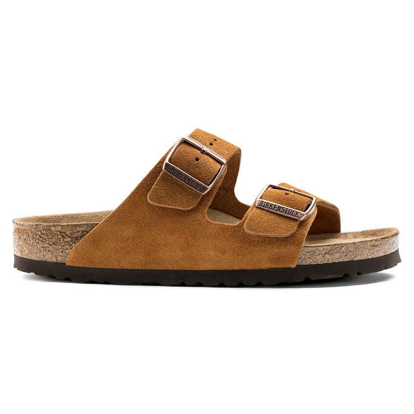 Arizona Bs - Wildleder Sandale Herren Braun 40 von BIRKENSTOCK