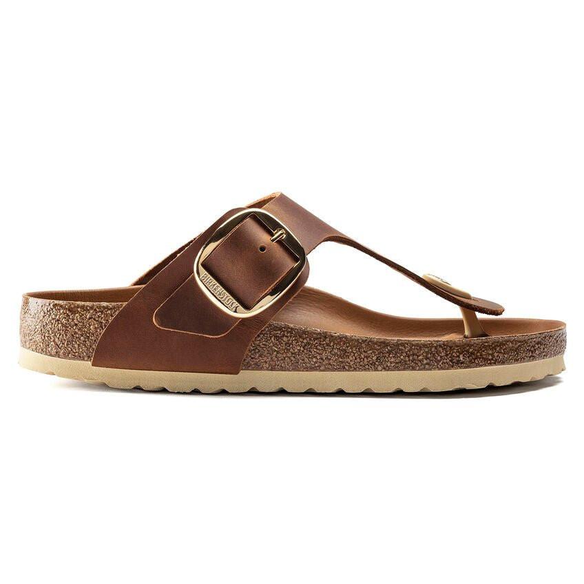 Gizeh Bs - Nubuk Sandale Damen Braun 36 von BIRKENSTOCK