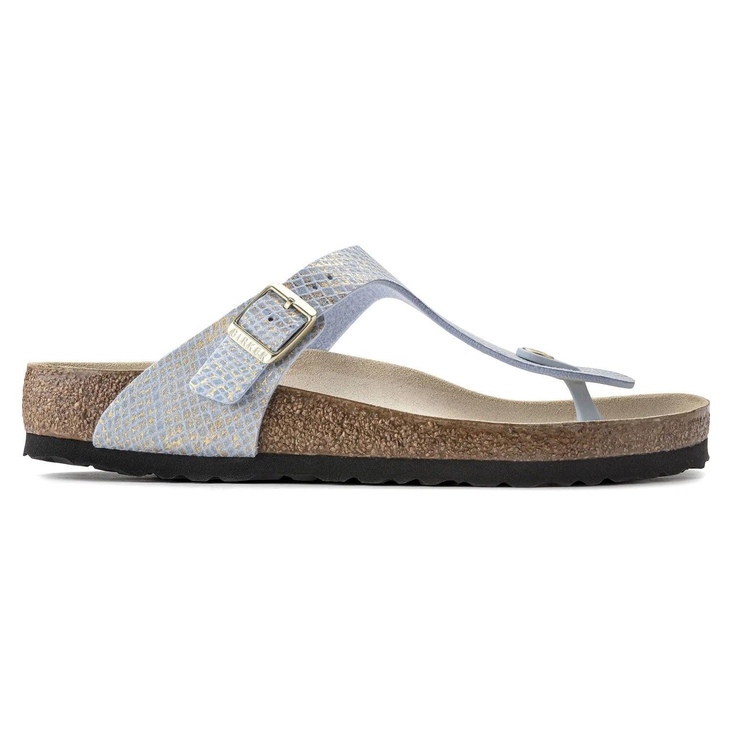 Gizeh Bs - Synthetik Sandale Damen Blau 43 von BIRKENSTOCK