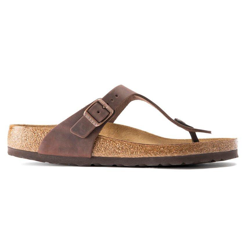 Gizeh Bs - Synthetik Sandale Damen Braun 35 von BIRKENSTOCK